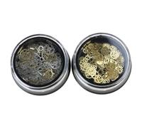 Gissroys 2 Boxes Mixed Steampunks Charm Resin Craft Vintage COGS Gear Watch Charm UV Frame Epoxy Resin Jewellery Fillings Women Men Silicone Epoxy Mould
