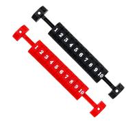 Gissroys 2pcs 10 Numbers Scoring Score Counter Indicators Table Football Counter Scores Keeper for Standard Foosball Table Football