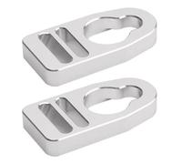 Gissroys 2pcs Aluminium Straps Replacement Buckle Clip Lightweight Weight Fixing Strips Buckle Clip for Kayak Seat Easy to Use Easy Weight Finding