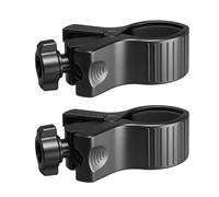 Gissroys 2Pcs Universals Clip Holders with Adjustable Width for Microphones Hair Dryer Flashlight Using 17mm Ball Joint Compatible Clip