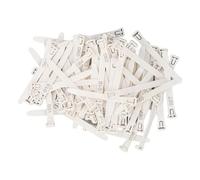 Gissroys 3. Reusable Numbered Leg Bands for Farmbirds 1-100 - Durability Chickens Ducks Identification Rings with Permanent Codes, Poultry Herd Management Leg Bands