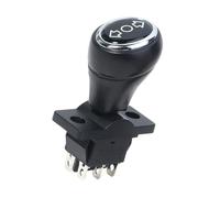 Gissroys 3 Speed Forward Reverse Switch for Children Electric Car with Double Reset Safety Function and Plastic Construction Kids Electric Car Gear Lever Switch