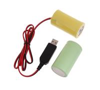 Gissroys 3V LR20 D Battery Eliminators Replace 2 Pieces 1 5V D Battery For Flashlights Toy Controller Flashlight Christmas Tree Light