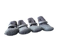 Gissroys 4lots Dog Paw Protectors Silicones Rain Shoes Slip Resistant Durability Comfortable Fit for Outdoor Activity Comfortable Dog Shoes