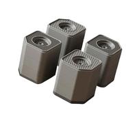 Gissroys 4Pcs Shockproof Pads For Washing Machine Washer Dryer Moving Walking Shockproof Transfer Stabilizer Feet Mat Refrigerator Washing Machine Stand