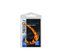 Gissroys 5pcs Soft Replacement Roller Tails Squid Hook Replacement Silicone Squid Skirts Fishing Bait Accessory Soft Replacement Rollled Tails Tie