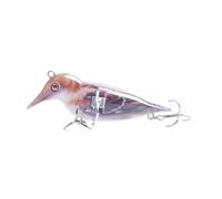 Gissroys 80mm 12g Fishing Baits Swimbaits Lures Artificial Hard Baits Crankbait Angling Tackle Minnows Sinking Freshwater