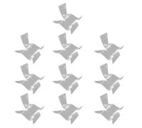 Gissroys Acrylic Crystal Display Stand 10pcs/Set Transparent Storage Holder Holder for Gemstones Geodes Rocks Minerals Agate Fossils Acrylic Display Stand, L, As described