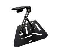 Gissroys Adjustable Projector Mounting Stand Lightweight Metal Swivel Bracket Holder Desktop/Wall Mounting/Suspended 10kg Load Folding Projector Stand