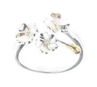 Gissroys Adjustable Rings with Flower Details Adjustable Silver Rings Jewellery The Exquisite Floral Craft Defects Accessories Shows, As described