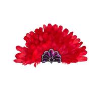 Gissroys Artistic Bohemian Feathered Crowns with Adjustable Band Cultural Festival Accessory for Parties and Photography Headpiece with Feather