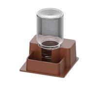 Gissroys Auto Refilling Reptiles Dispenser Clear Monitoring Bottle Quiet Operations Water Dish Plastic Reptiles Water Dispenser