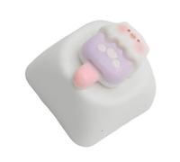 Gissroys Beautiful Piggy Key Cap for Mechanical Keyboard Resin Key Cap with Smooth Textured and Easy Installation Handmade Resin Key Unique Pig Art