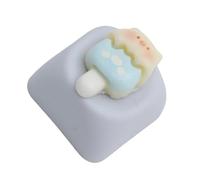Gissroys Beautiful Piggy Key Cap for Mechanical Keyboard Resin Key Cap with Smooth Textured and Easy Installation Handmade Resin Key Unique Pig Art