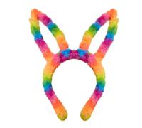 Gissroys Beautiful Rabbit Ear Shape Hair Hoop Cosplay Anime Character Hair Holder Live Broadcast Cosplay Headwear for Teenage Woman Headband Make Up Headband for Washing Face Headbands