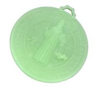 Gissroys Benedict Croses with Lighting of Night Times for Believers and Spiritual Practices, Catholic Faith Decoration, Pack of 2