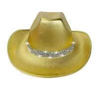 Gissroys Bridal Carnivals Hats Crystal Panama For Bachelor Department Cocktail Parties Holiday Head Food Crystal For Comedian Party Cowboy Hats