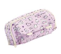 Gissroys Capybaras Themed Canvas Pen Bag Portable Pens Case Stylish Desk Accessories Storage Solution for Students and Artists Portable Writing Imagination Bag, a, standard size