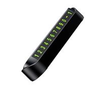 Gissroys Car Accessories Glow Car Temporary Parking Card Plate Dashboard Hide The Dashboard Accessories