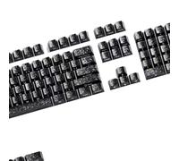 Gissroys Carbon Texture 119 Keys Keycaps Complete Set Mechanical Gaming Keyboards Improve Aesthetics Durability Keycaps Set