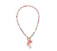 Gissroys Ceramic Pearl Fish Pendant Necklace Inspired From The Sea Life With Colourful Accents For Daily Wear Ceramic Fish Pendant Necklace, one size, As described, As described