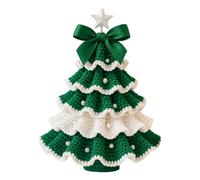 Gissroys Christmas Tree Crochet for Beginners: Christmas Ornaments with Hook Yarn and Step by Step Instructions for Crocheting Christmas Ornaments