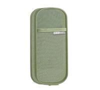 Gissroys Clear Pencil Bag Pencil Case Double Layer Pen Storage Box Portable Pen Organiser See Through The Double Layer Bag Through The Case, Green