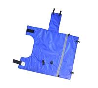 Gissroys Cold Weather Vest for Livestock Thickened Waterproof Oxford Blanket Coat with Reflective Strips for Cattle Calf Winter Use Calf Protection Equipment