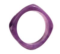 Gissroys Coloured Square Geometric Thick Resin Bracelet Irregular Cuffs Bangle Accessories Statement Magic Jewellery for Women Irregular Geometric Resin Bracelets, one size, As described