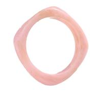 Gissroys Coloured Square Geometric Thick Resin Bracelet Irregular Cuffs Bangle Accessories Statement Magic Jewellery for Women Irregular Geometric Resin Bracelets, one size, As described