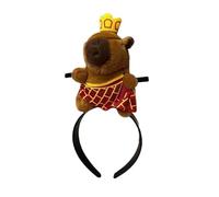Gissroys Cool Clip Funny Capybaras Headband Cartoon Hair Headgear for Children's Stage School and Theatre Shows Funny Headbands Folk Mass