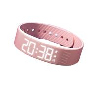 Gissroys Discreet Vibrating Alarm Watch USB Powered Charging Ergonomic Sleep Trackers Helps Maintain Circadian Rhythm Quiet Alarm Watch
