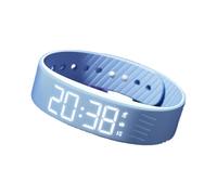 Gissroys Discreet Vibrating Alarm Watch USB Powered Charging Ergonomic Sleep Trackers Helps Maintain Circadian Rhythm Quiet Alarm Watch