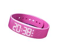 Gissroys Discreet Vibrating Alarm Watch USB Powered Charging Ergonomic Sleep Trackers Helps Maintain Circadian Rhythm Quiet Alarm Watch