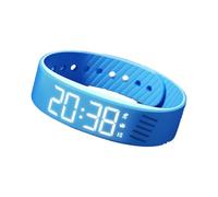 Gissroys Discreet Vibrating Alarm Watch USB Powered Charging Ergonomic Sleep Trackers Helps Maintain Circadian Rhythm Quiet Alarm Watch