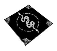 Gissroys Elegant Tarot Table Cover, Decorative Tarots Fabric Astrologys Table Covers for Psychic Readings and Ritual Crystal Witch