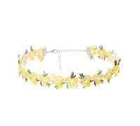 Gissroys Fashion Embroidered Flower Lace Necklace Portable for Stylish Women Ladies Comfortable Fashion Accessories Date Night Accessory, one size, As described, As described