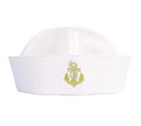 Gissroys Fashion Navy Sailor Delicate Girls Women Casual Uniform Ladies For Carnivals Party Yacht Captain Hats Men Bulk Boat Adult Party Bulk Birthday
