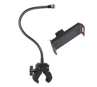 Gissroys Flexible Arm Clamp Stand in Multiple Angles Suitable for 4 7 to 11 Inch Devices Universal Support for Study Work Video Creation Durable Phone Stand with Metal Base