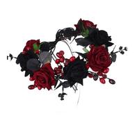 Gissroys Flower Crown Headband Cincos Des Mayoes Party Costume Dias Des Los Muerto Headband Headwear Day of the Dead Headband Day of the Dead Headpiece