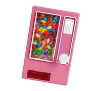 Gissroys Fun Candy Vending Machine with Pull Design Sweet Storage Container Toy for Children's Bedroom Decor & Treat Organization Candy Dispenser