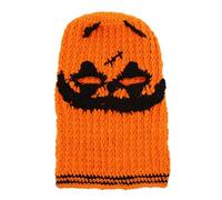 Gissroys Halloween Balaclava, Knitted Hat, Bleeding Ghost, Party, Holiday, Winter, Warm Hat, Full, Ghost Theme for Teens and Adults, Halloween Cosplay Costumes for Women