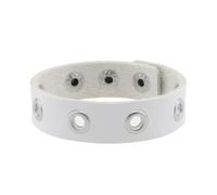 Gissroys Handmade Bracelet Leather Gothic Wrist Accessory Stylish Daily Clothing Leather Texture For Man Trendy Gothic Bracelet Hall, one size, As described