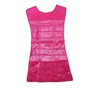 Gissroys Hanging Storage Bag Jewellery Holder Double Sided Necklace Bracelet Earrings Rings Organiser Box Bag Crochet Hook Bag