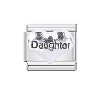 Gissroys Heart Letter Bracelet Accessories Made of Robust Stainless Steel for Individual Jewellery Creations Fashion Jewellery Components, one size, As described