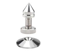 Gissroys HiFi Systems Silver Metal Music Box Spikes Insulation Feet Improves Sound in HiFi Systems