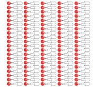 Gissroys Hook Shanks Clip Connection Rolling Thresholds Pack of 100