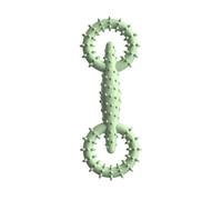 Gissroys Interactive Pet Chew Toy for Dog Rubber Chew Professional Support Teeth Hygiene Mental Stimulation Teeth Cleaning Dog Chew Toy