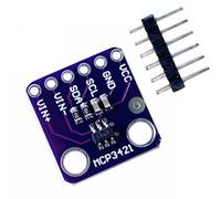 Gissroys MCP3421 I2C Board with Low Current Design MCP3421A0T for Efficient Data Acquisition Precise Measurement