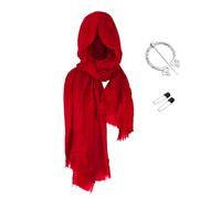 Gissroys Medievals Knights Costumes Renaissances Half Shoulder Cape Scarf Pins Halloween Party Cosplay Costumes For Adults Men's Costume